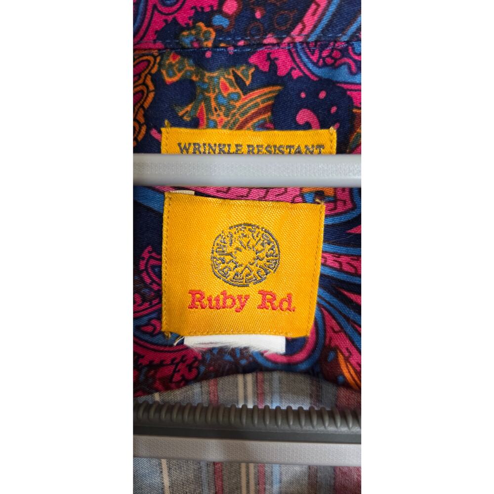 Ruby Rd Button Up Striped Shirt - Picture 4 of 8